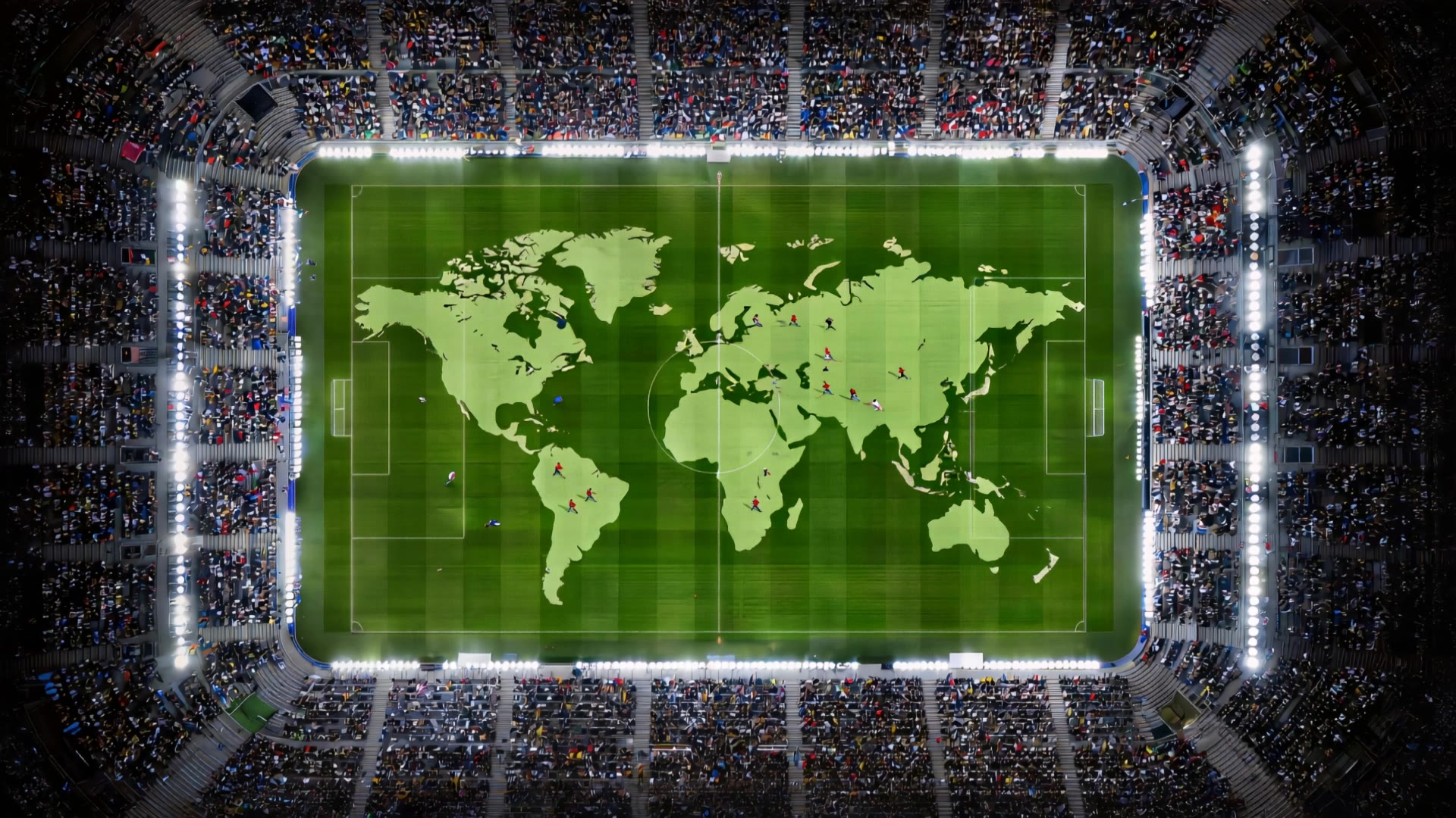 World Cup Football 🏆⚽ One World - football style AI video