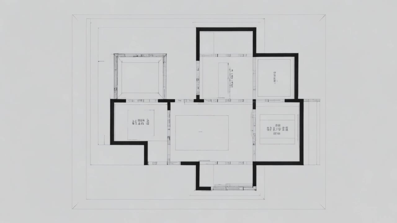 Kling AI work 315076707520936 - convert 2d floor plan to 3d model free online AI video