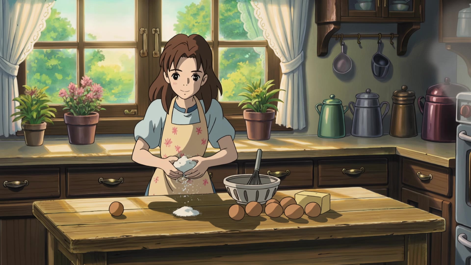 Kling AI work 315420129661614 - studio ghibli gif AI video
