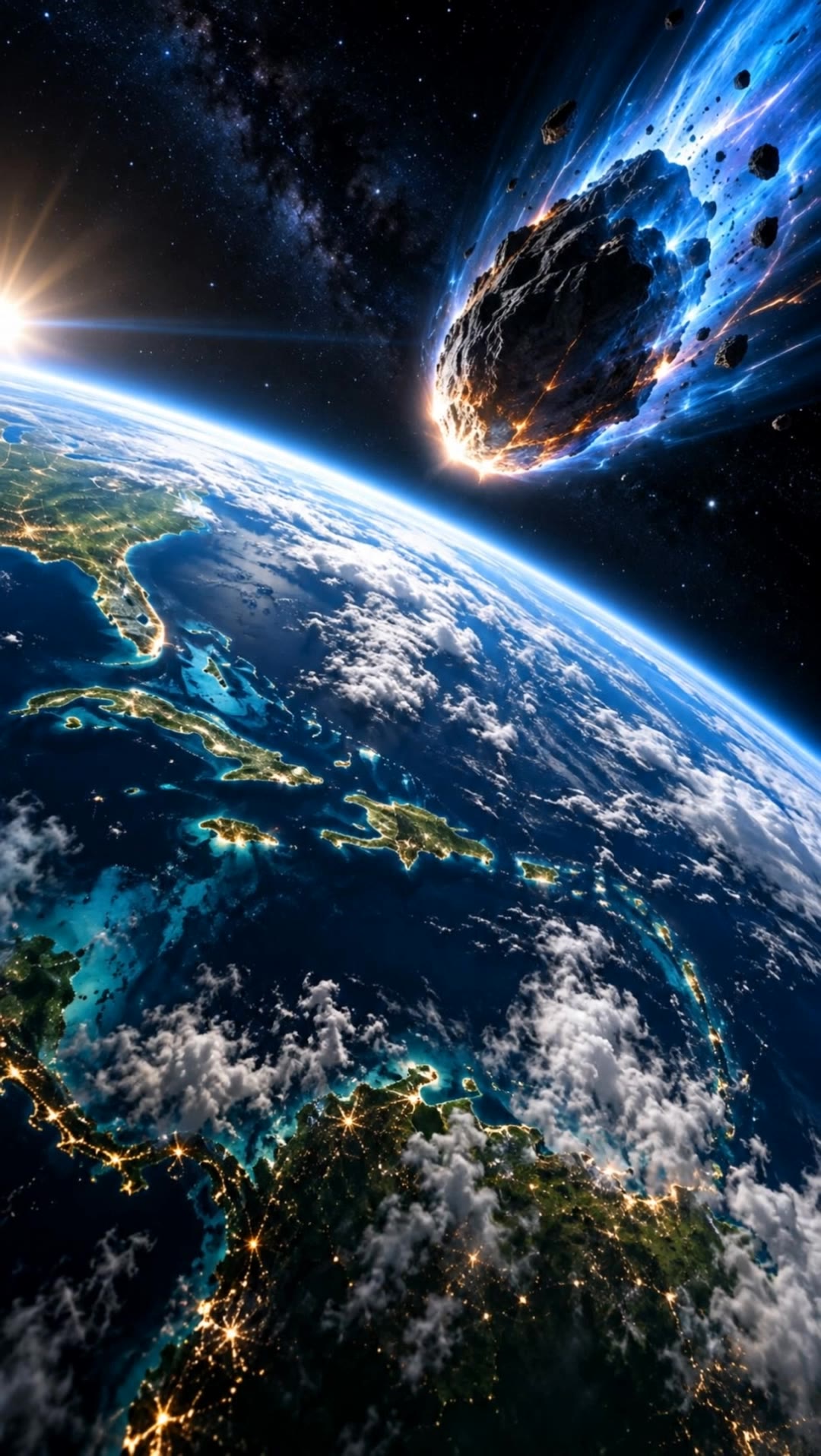 Something amazing this way comes - earth zoom image to video AI video