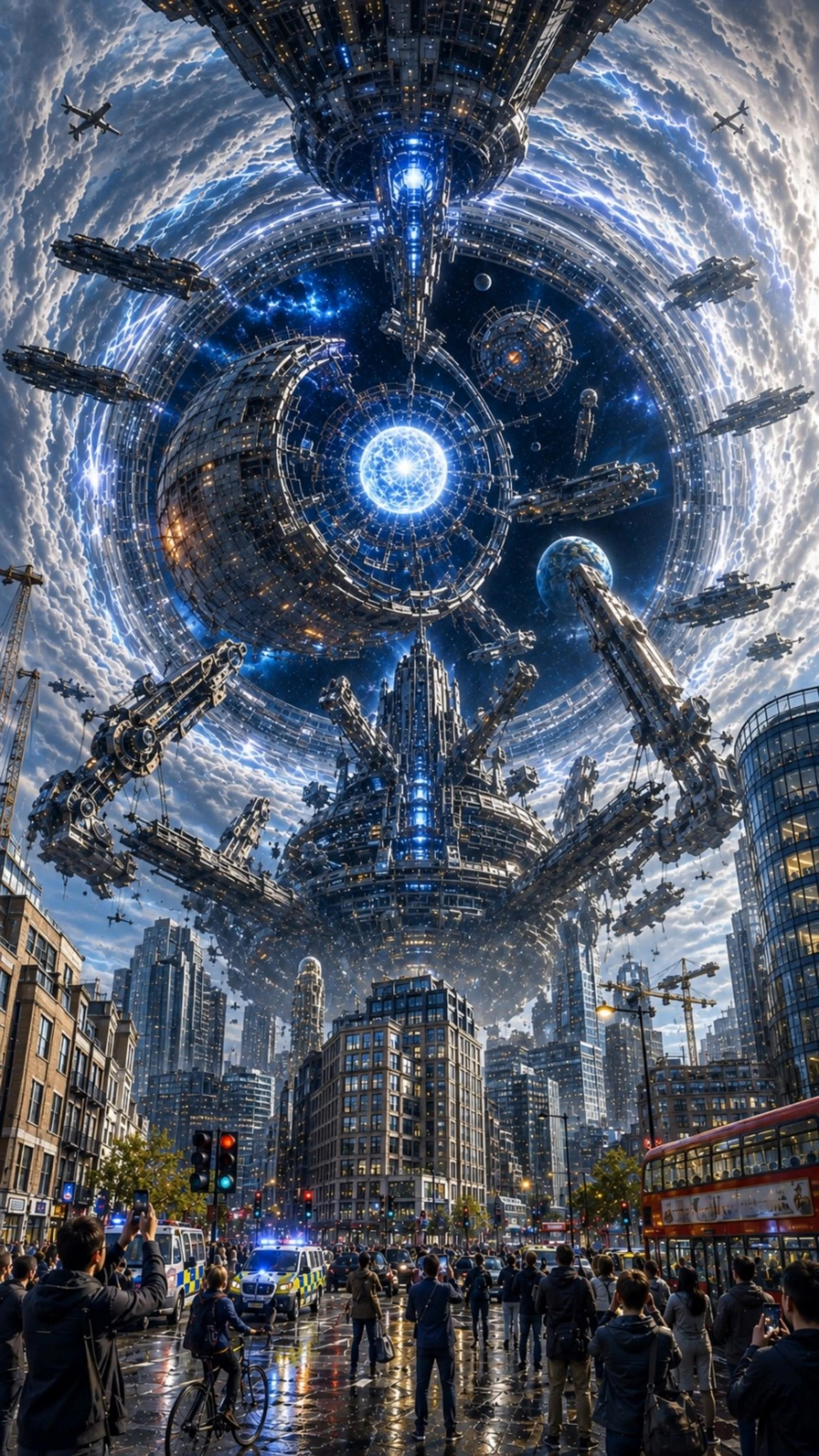 CONSTRUCTION MACHINE!! 👷🏗️⚙️ - crowd augmentation vfx AI video