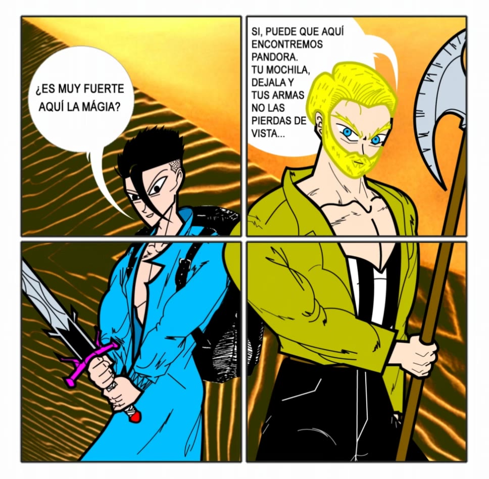 Juego de Dioses - ai comic maker AI video