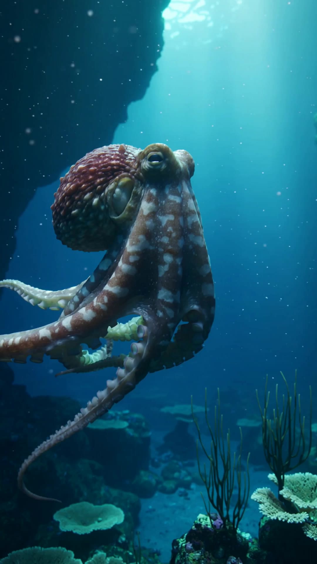 Kling AI work 299518922506551 - octopus ears AI video