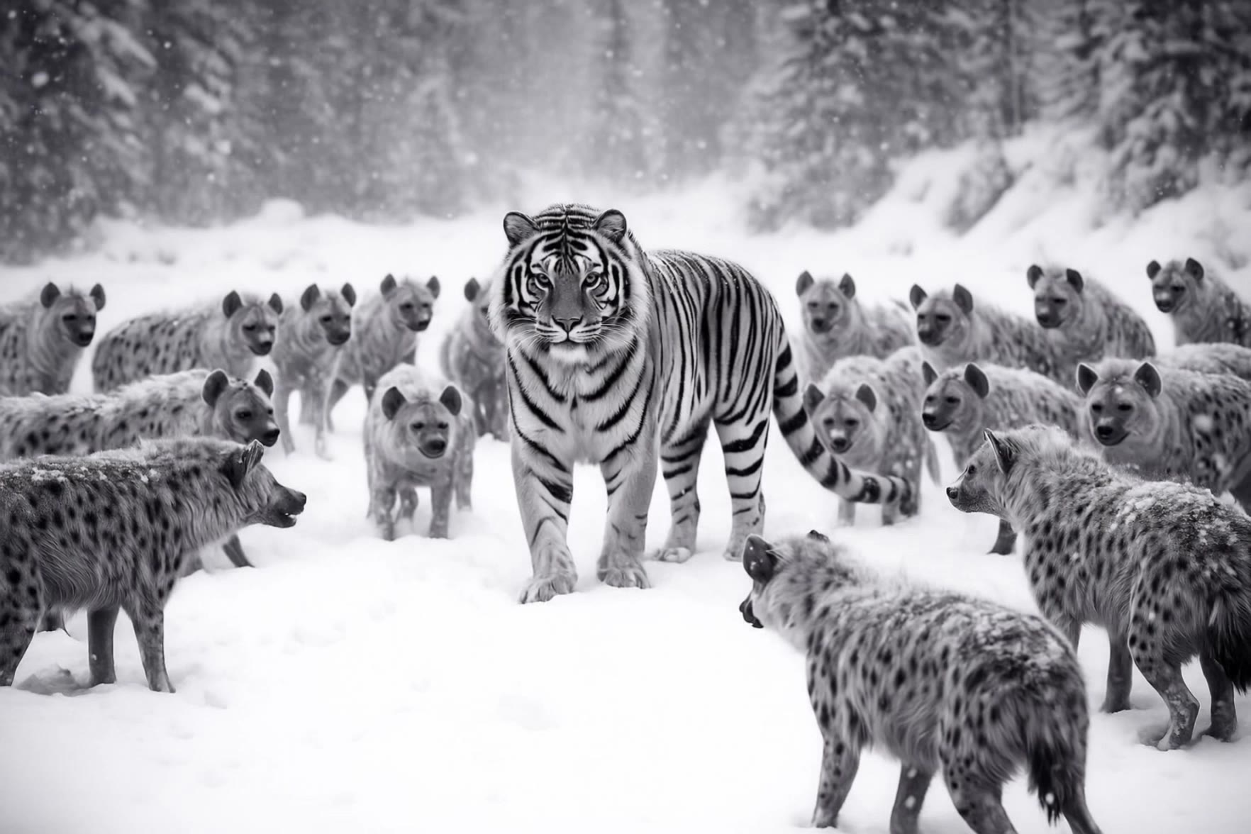 Kling AI work 296874203506003 - tiger scene AI video
