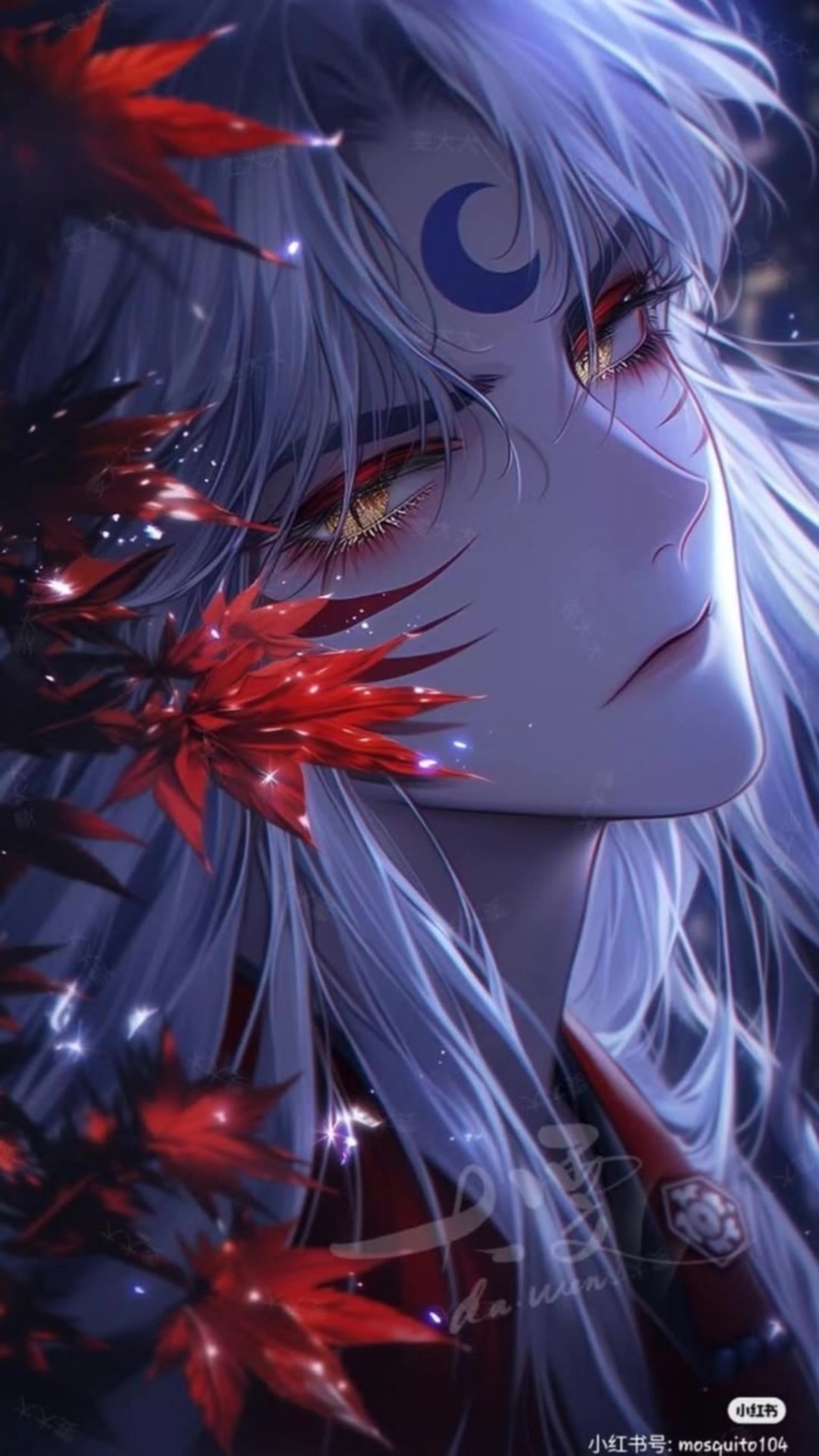 handsome Seshomaru Eyes - topaz eyes AI video