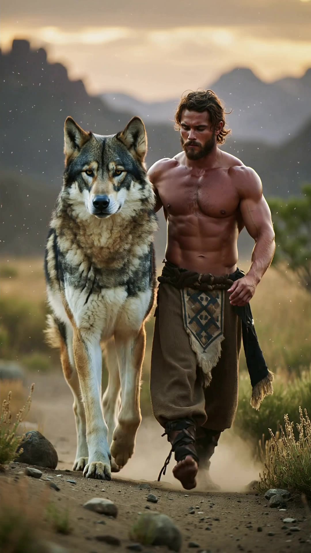 Kling AI work 295902768528403 - wolf style AI video