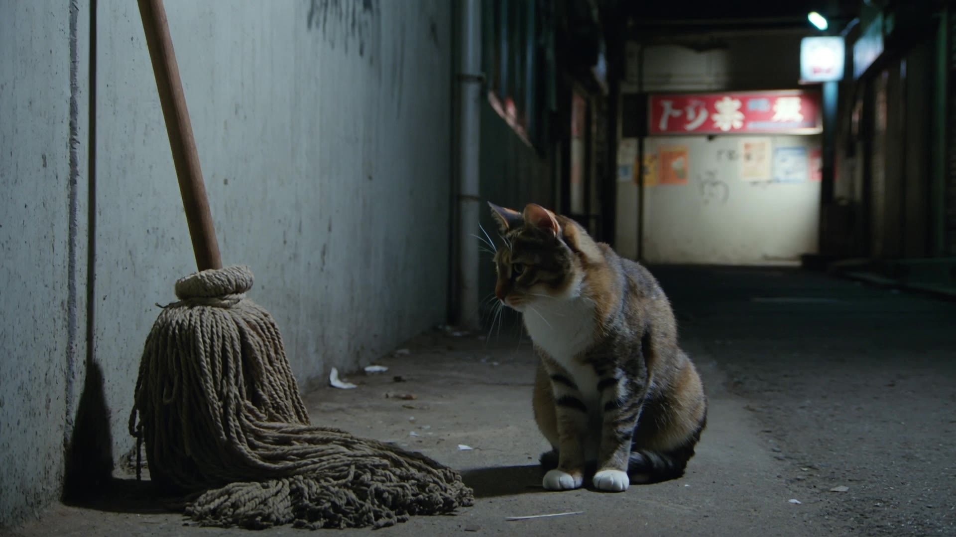 Kling AI work 312897084528093 - japanese alleyway AI video