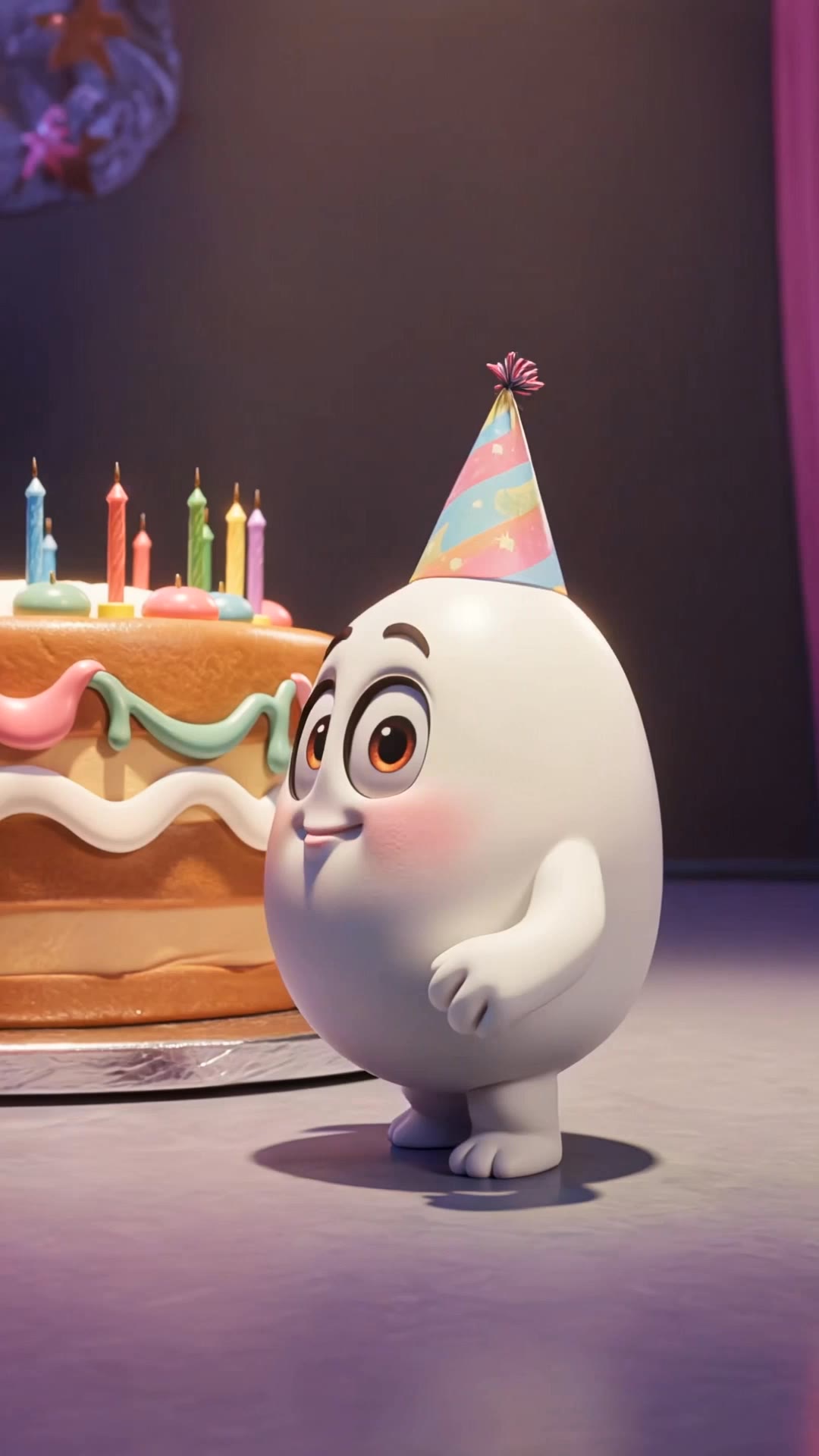 Happy Birthday  - free animated happy birthday gif AI video