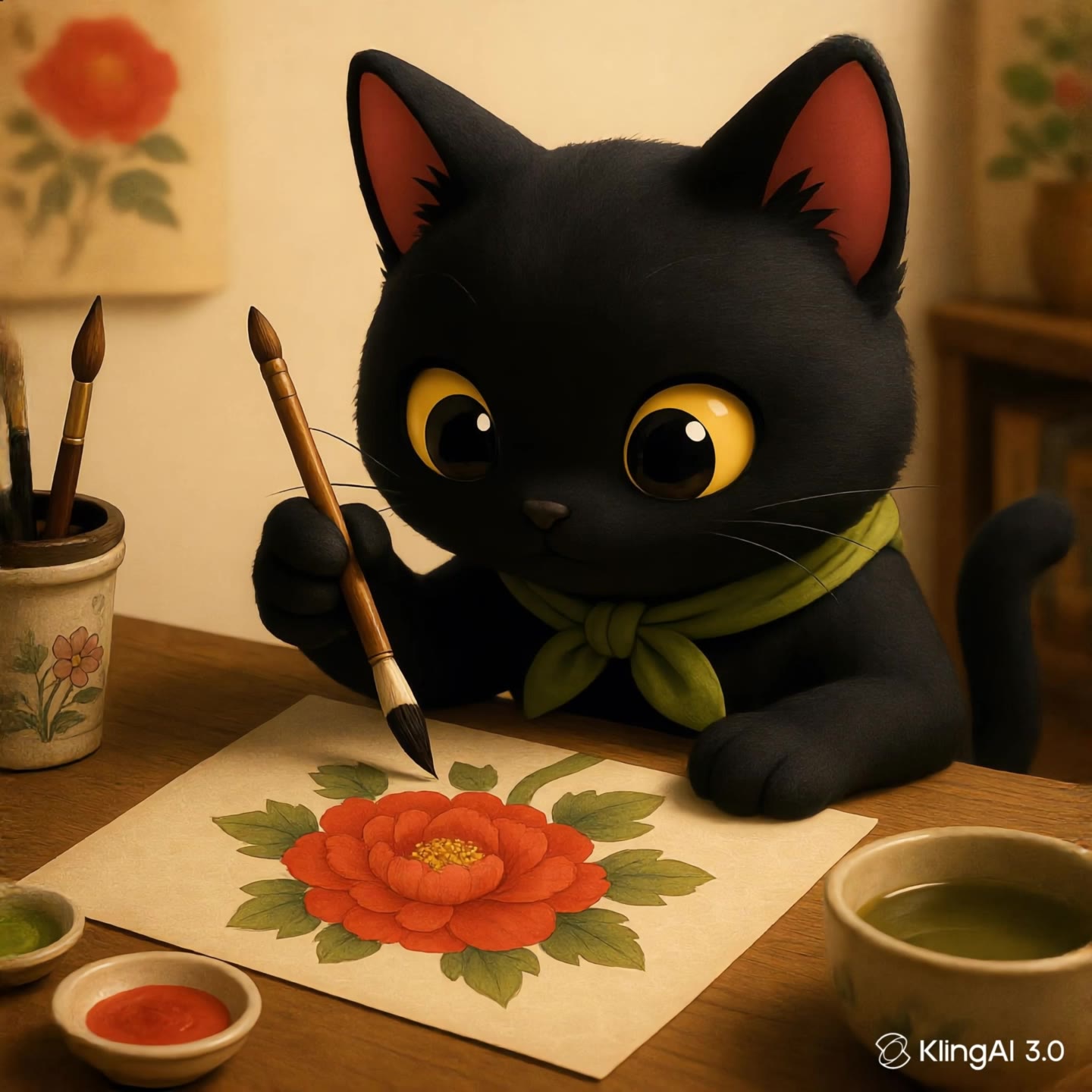 Kling AI work 315374898504093 - furry art generator AI video