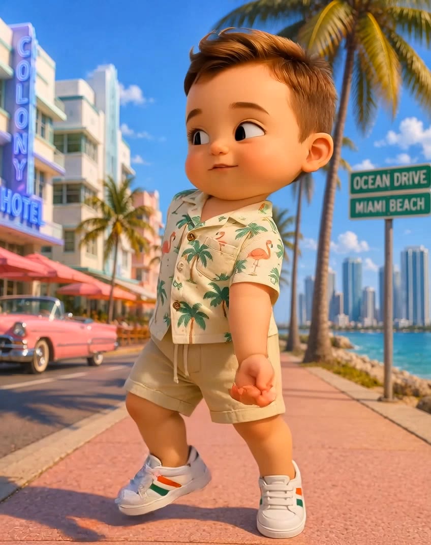 algerian child  - child ai character swap AI video