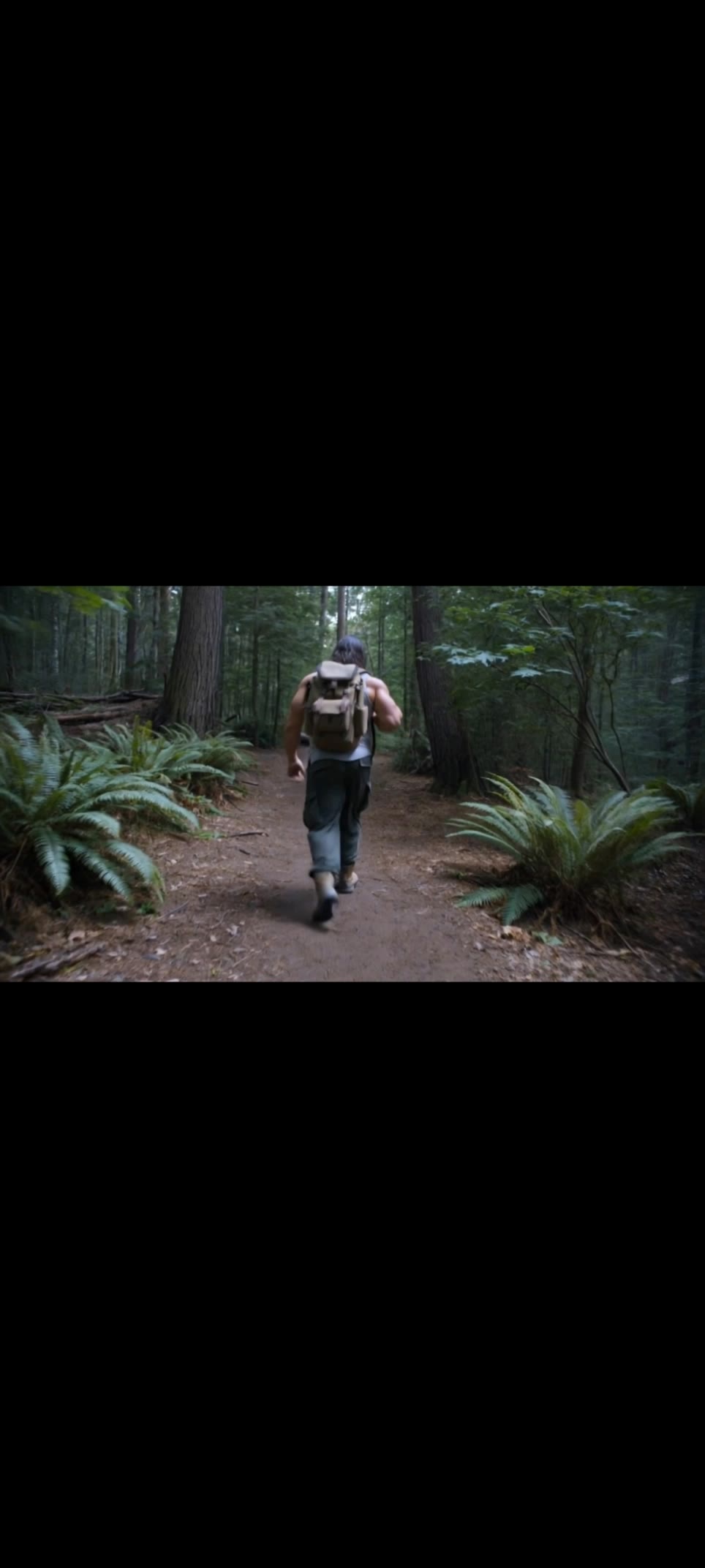 hiking - color grade AI video