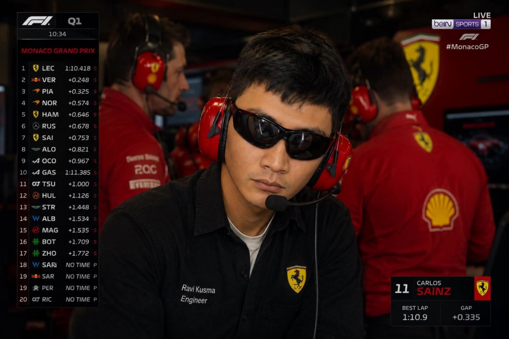 Kling AI work 310570553618683 - grand prix the film AI video