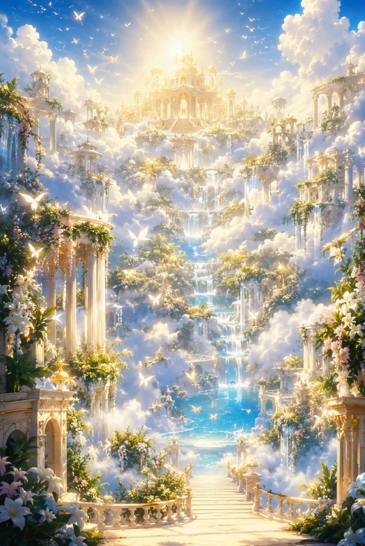 Heaven - heaven youtube thumbnail AI video