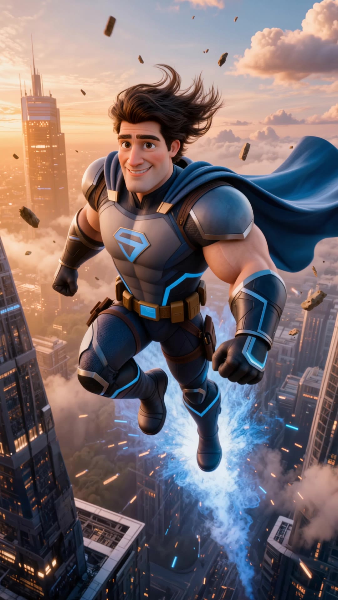 superhero - random superhero generator AI video