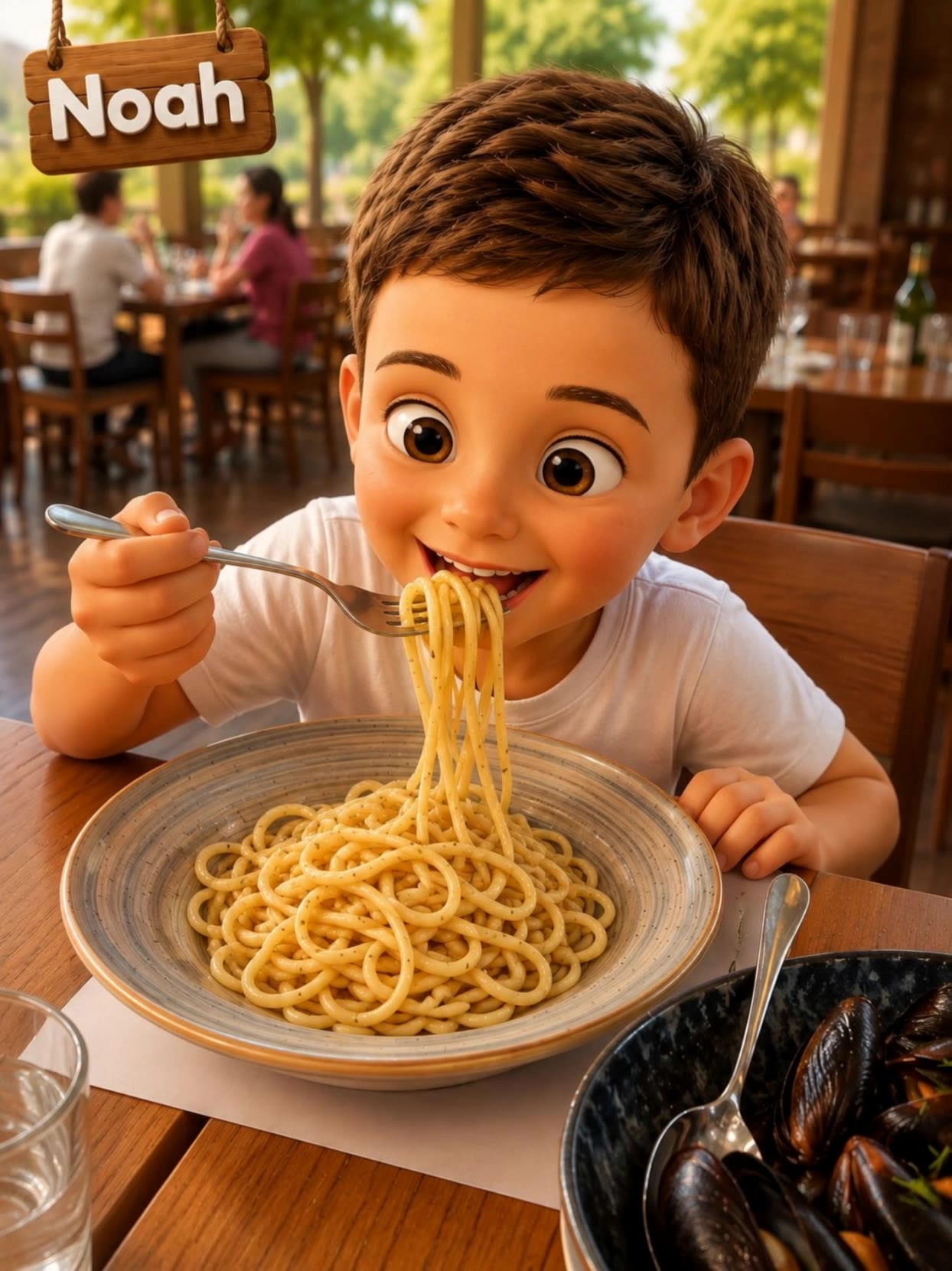 Kling AI work 317688161522718 - eat scene AI video