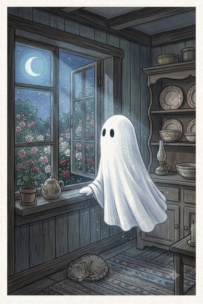 Kling AI work 315492805665366 - ghost image to video AI video