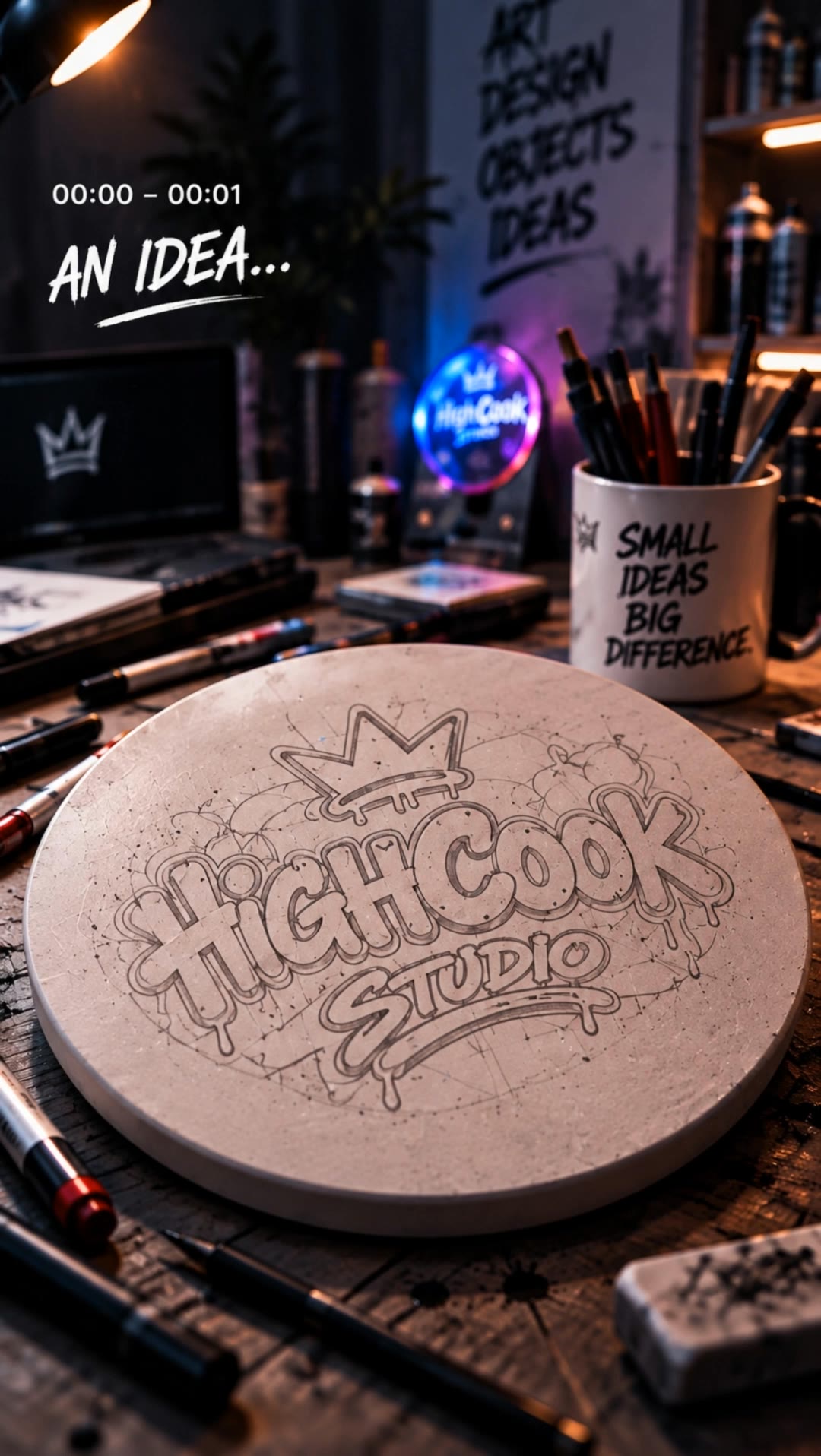 high cook studio - and film studio AI video