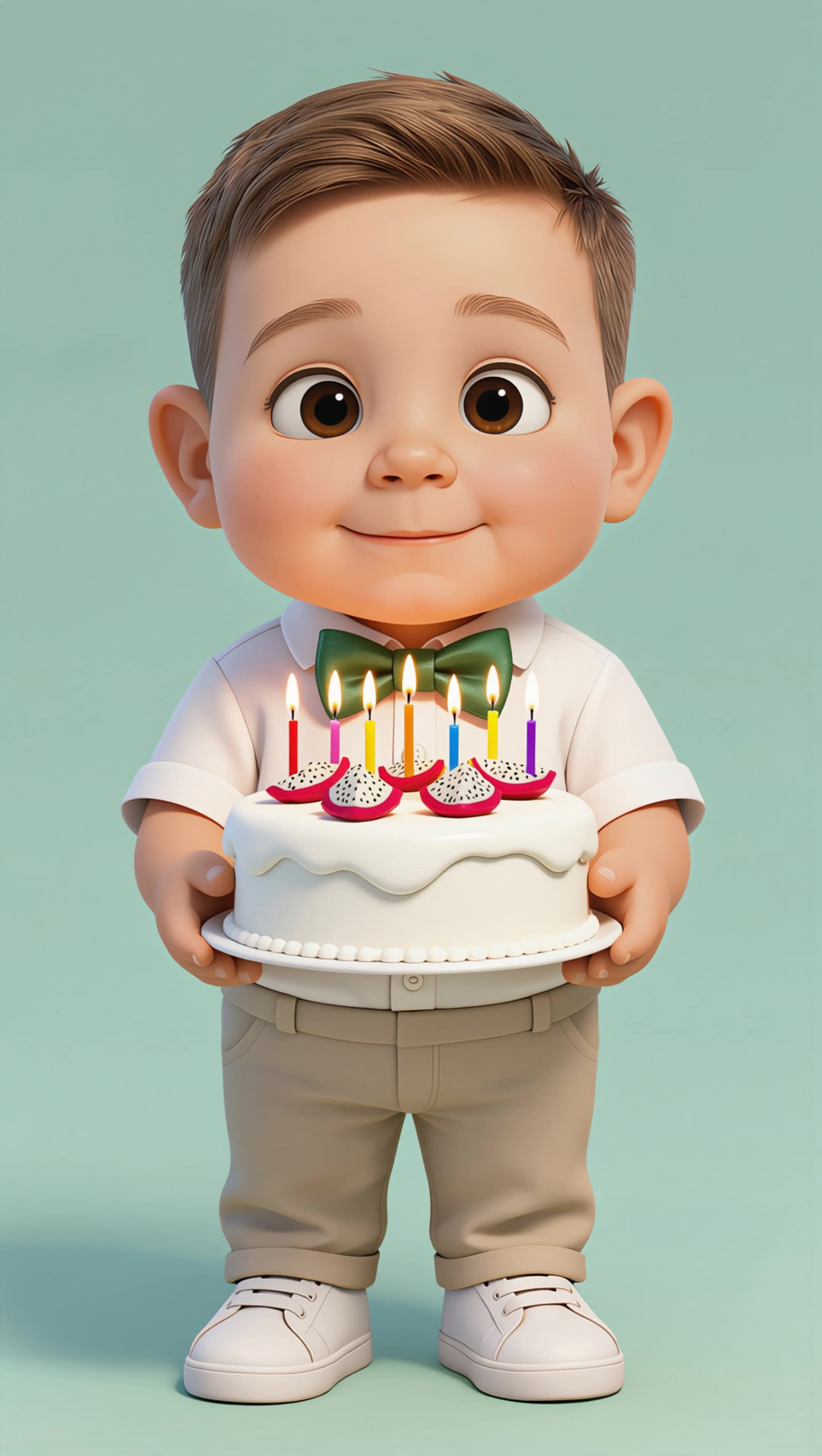 Kling AI work 312384803312713 - iridescent balloons AI video