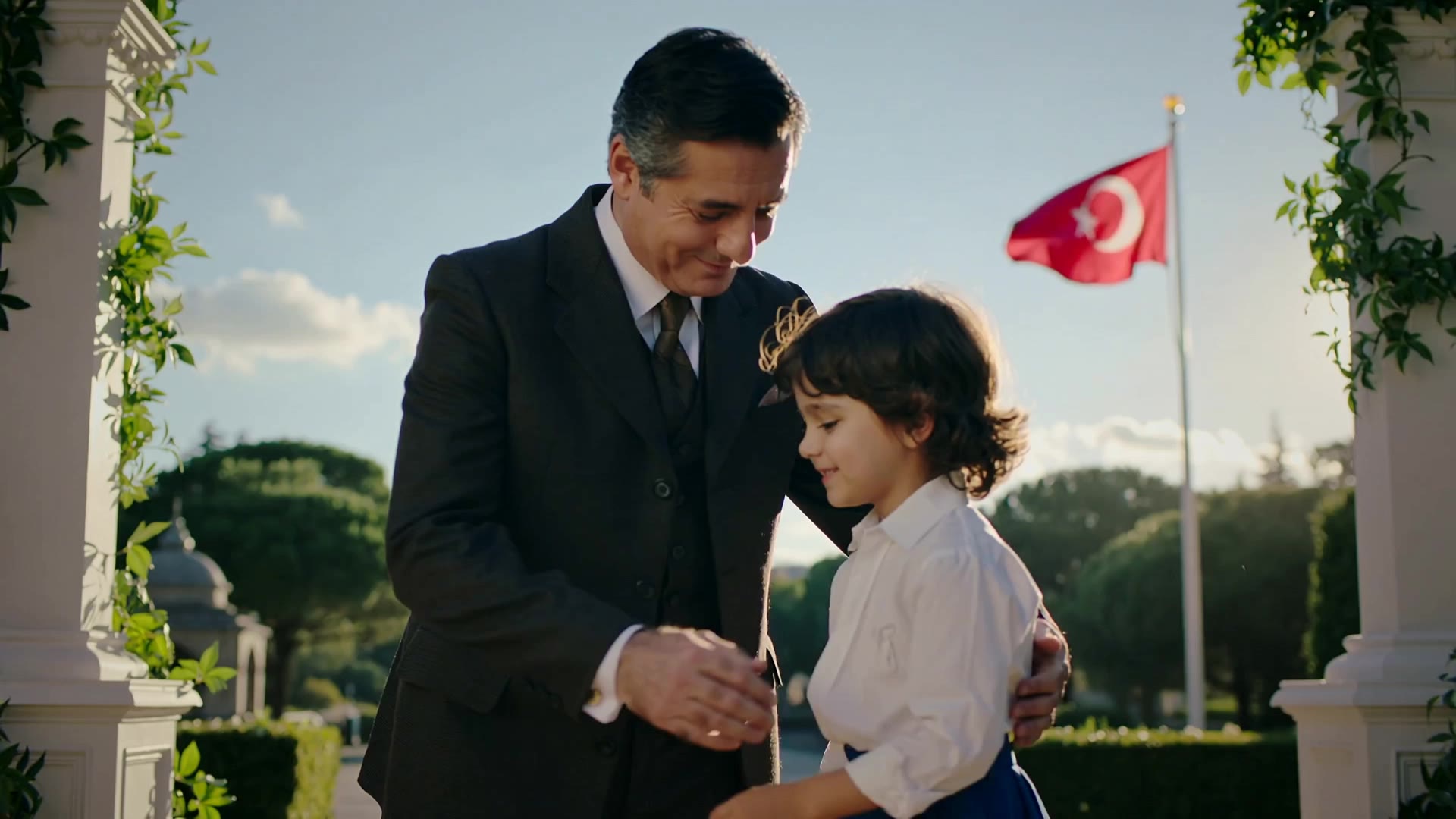 Kling AI work 293542716532814 - atatürk banner design AI video