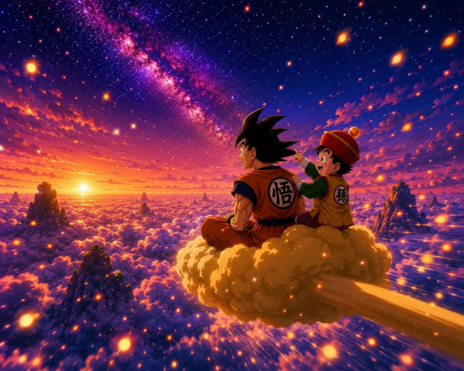 Goku and Gohan - goku ai image generator AI video