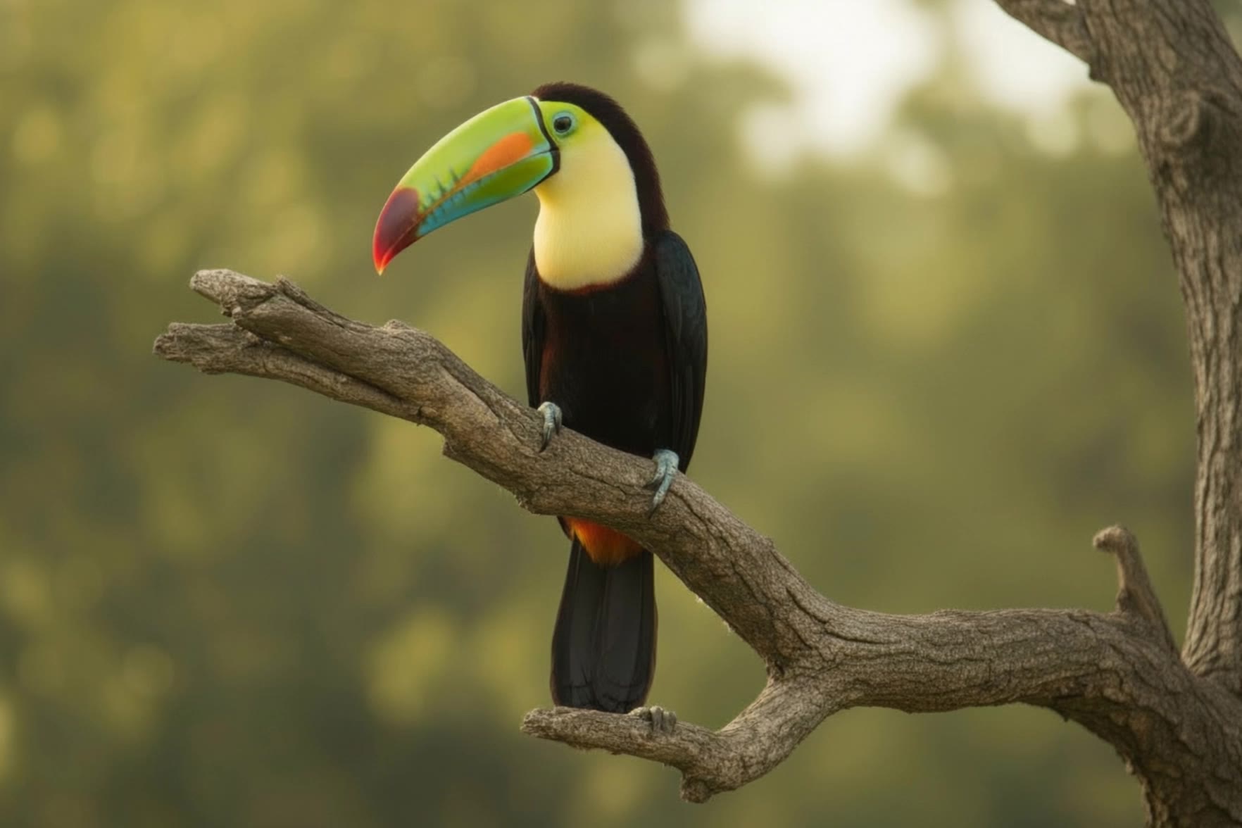Gorgeous - toucan images AI video