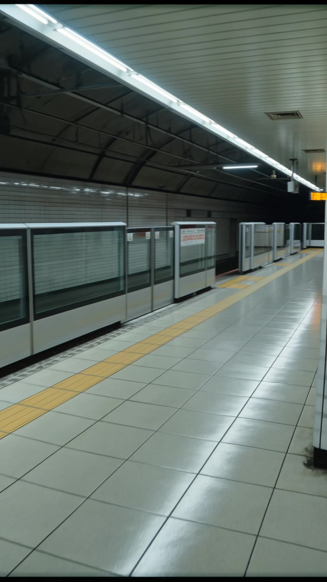 Kling AI work 311907737613535 - japanese subway poster overlay AI video