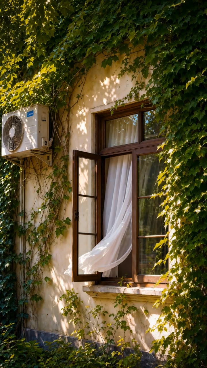 Good morning  - side swept curtain bangs AI video