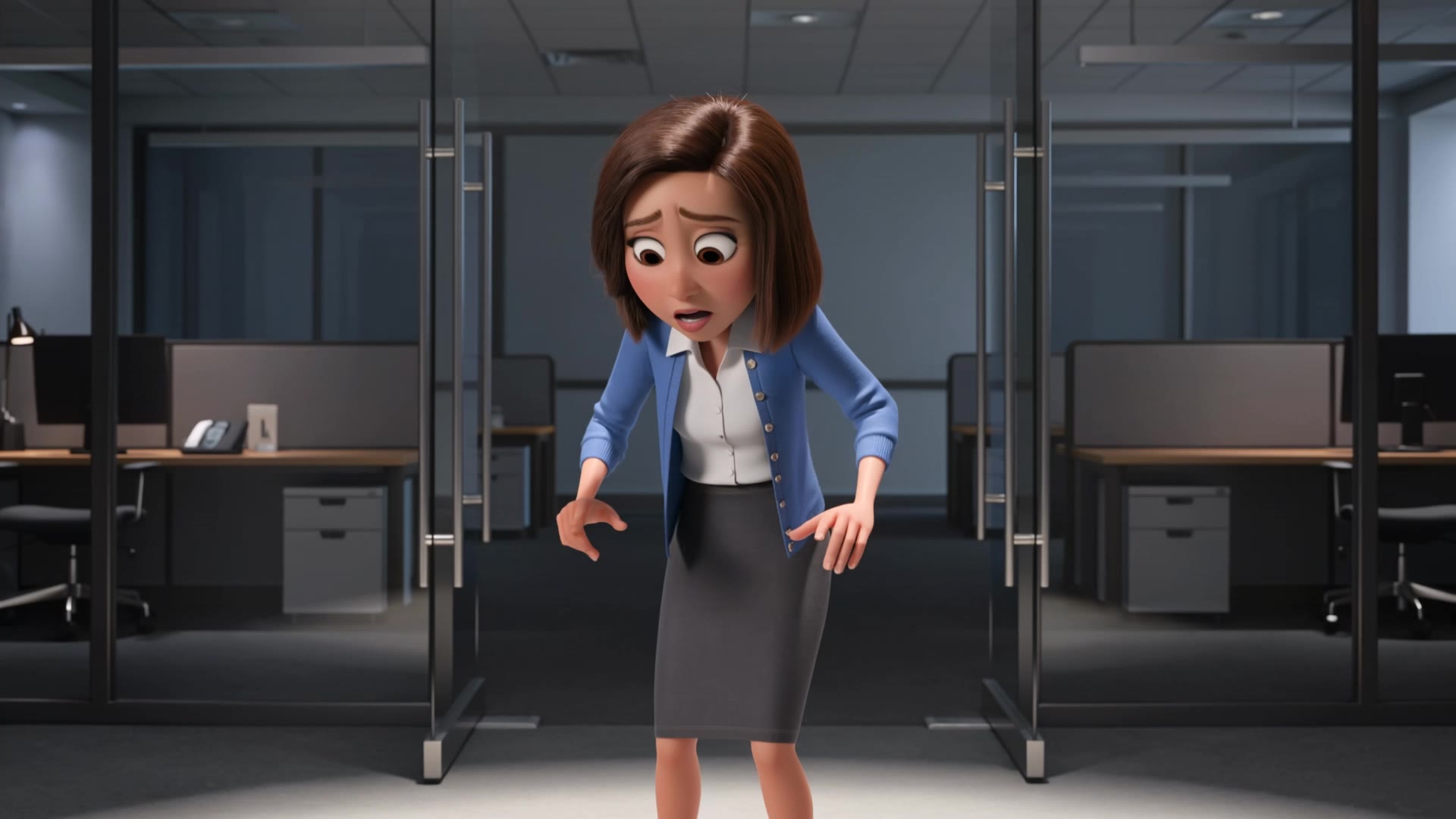 Kling AI work 310612187666960 - hologram video AI video