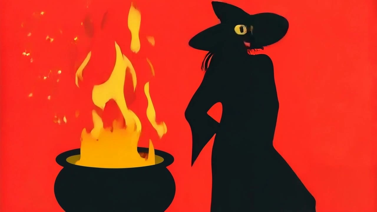 The Good Dancing Witch - witch scene AI video