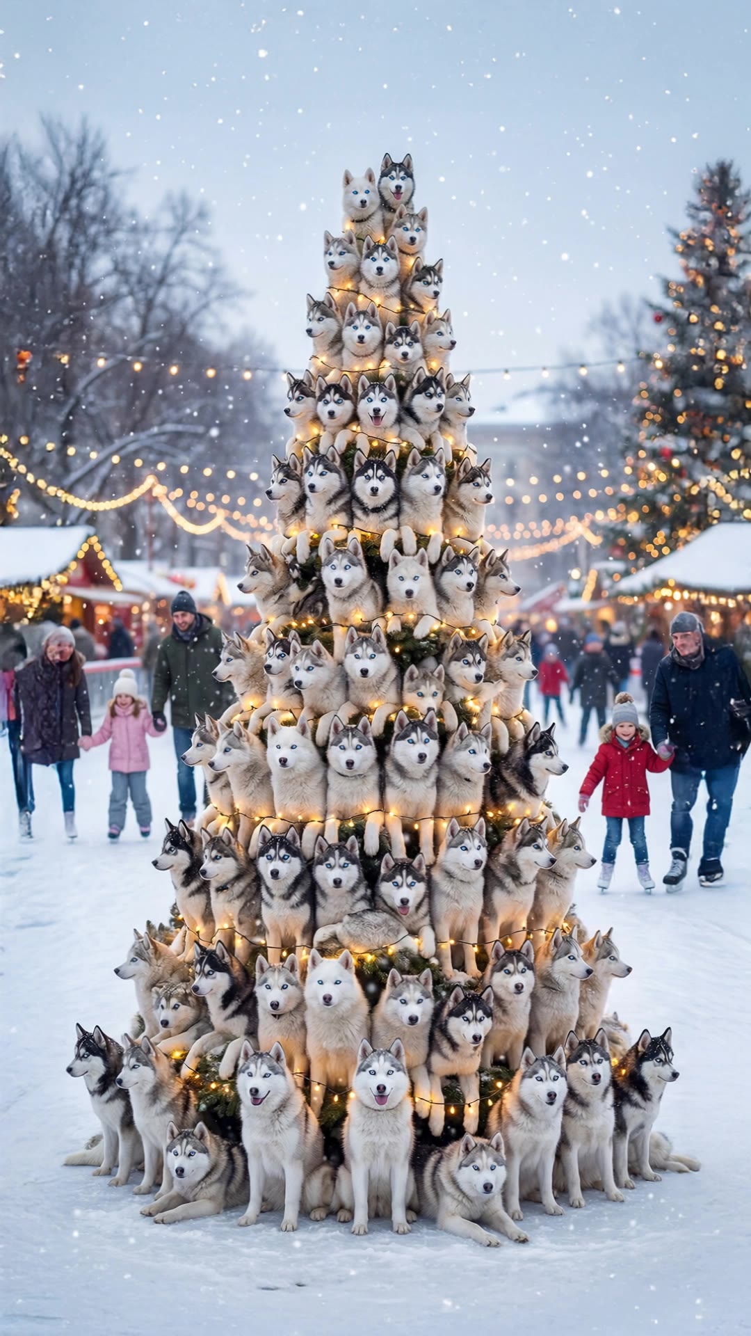 New Christmas Trees 🎄 Hascky - reve ai AI video