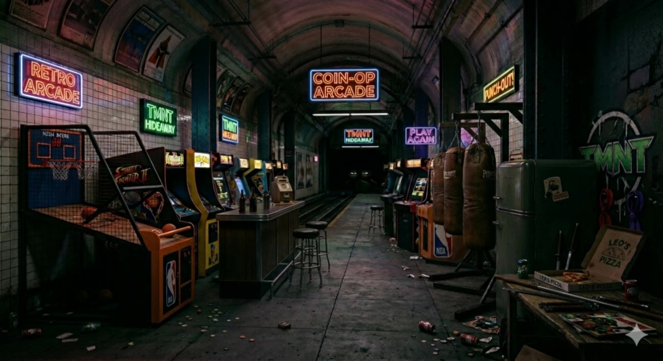 Kling AI work 309486113612026 - ninja turtles 1990 trailer AI video