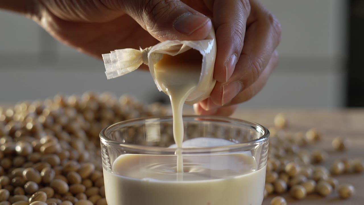 Kling AI work 296391010664483 - milk video AI video