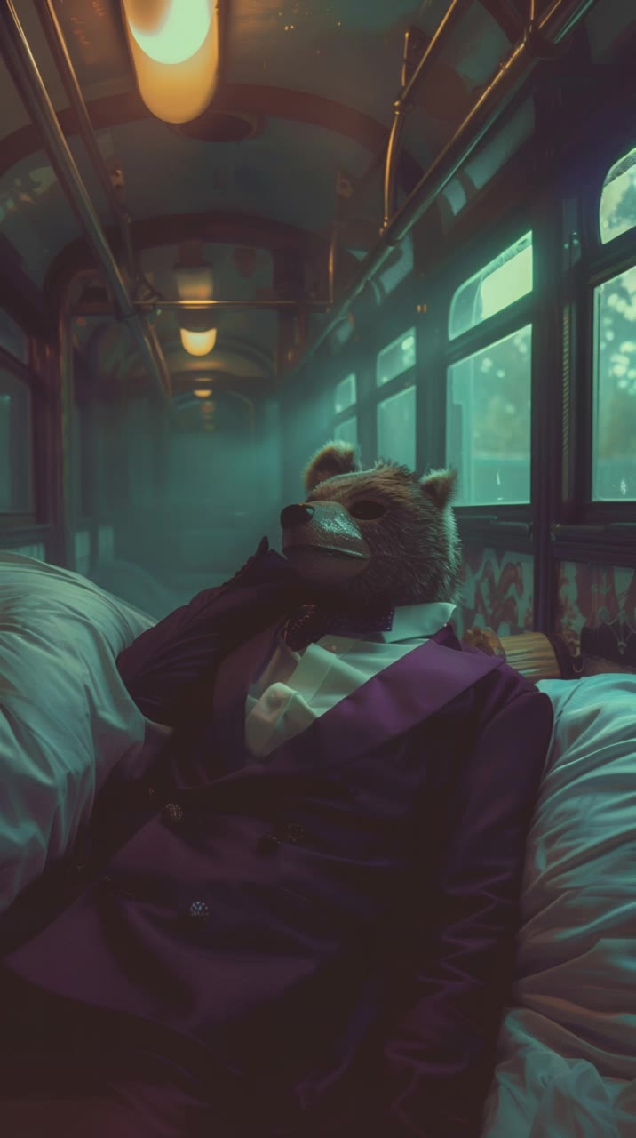 Sleep forever - sleep animation AI video