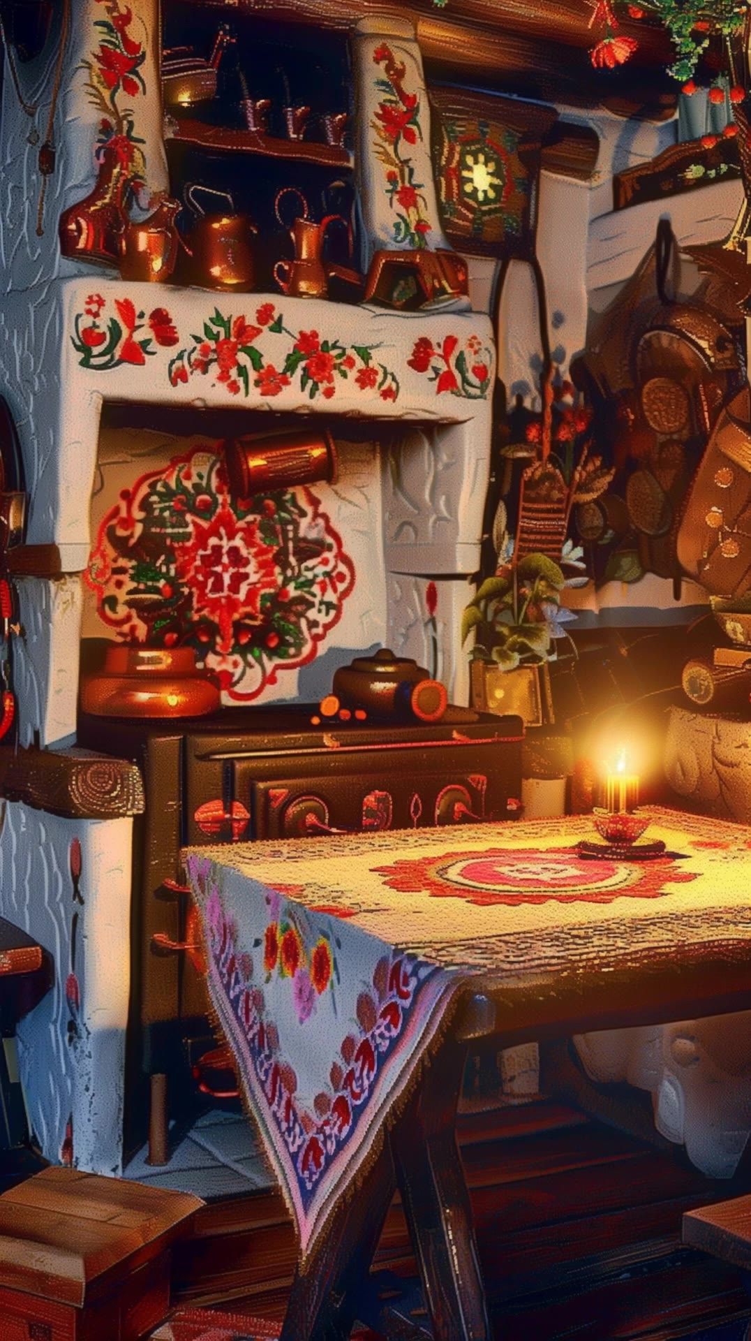 Ukrainian Christmas - reel video AI video