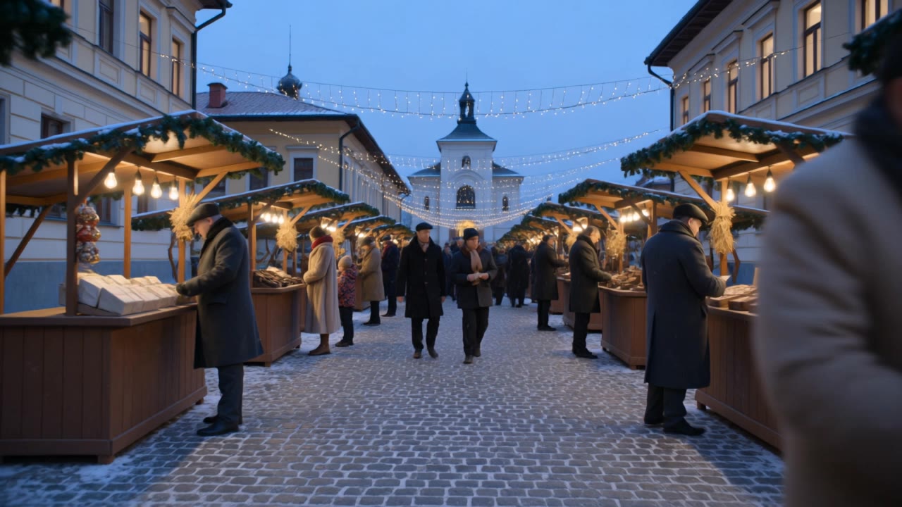 christmas - christmas postcards free online AI video
