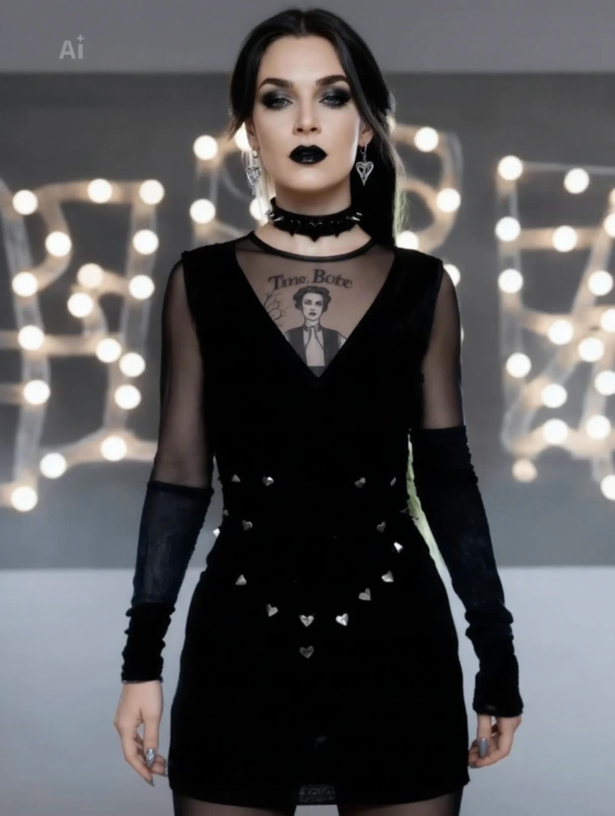 Raven has made it she is free. - raven and rose tattoo AI video