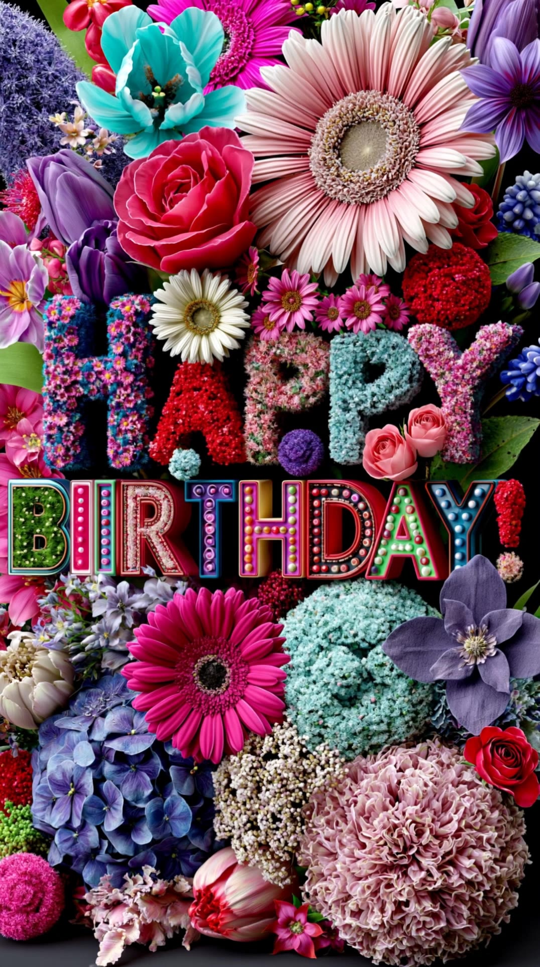 Happy Birthday - happy birthday scene AI video