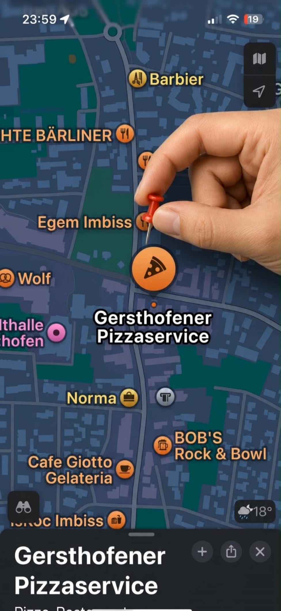 Google Maps pin Point - pin generator AI video