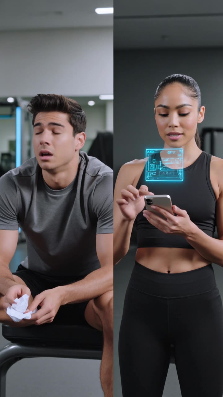 Kling AI work 316102065611426 - ai workout generator AI video