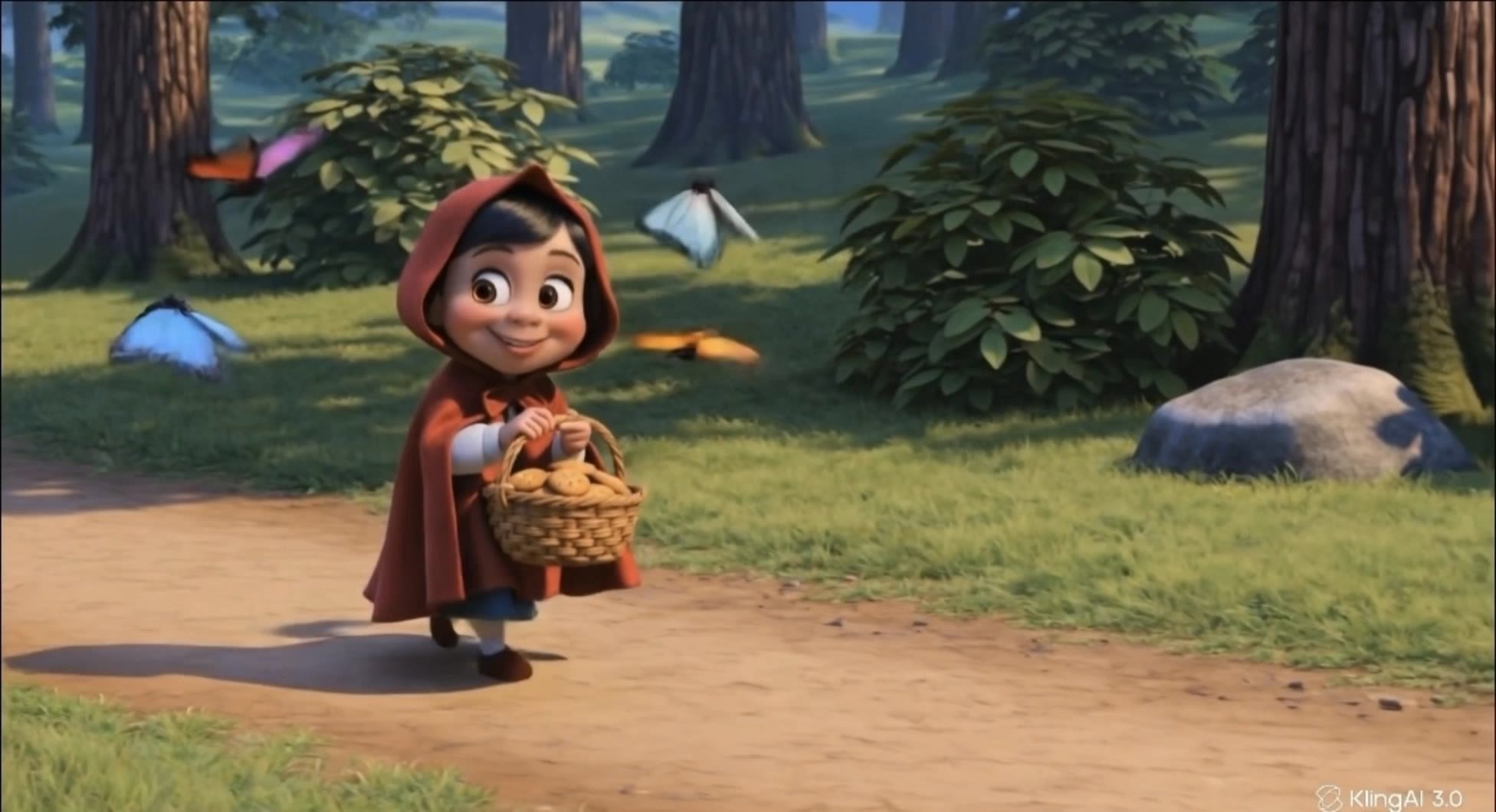 Kling AI work 321841030653032 - disney character generator AI video