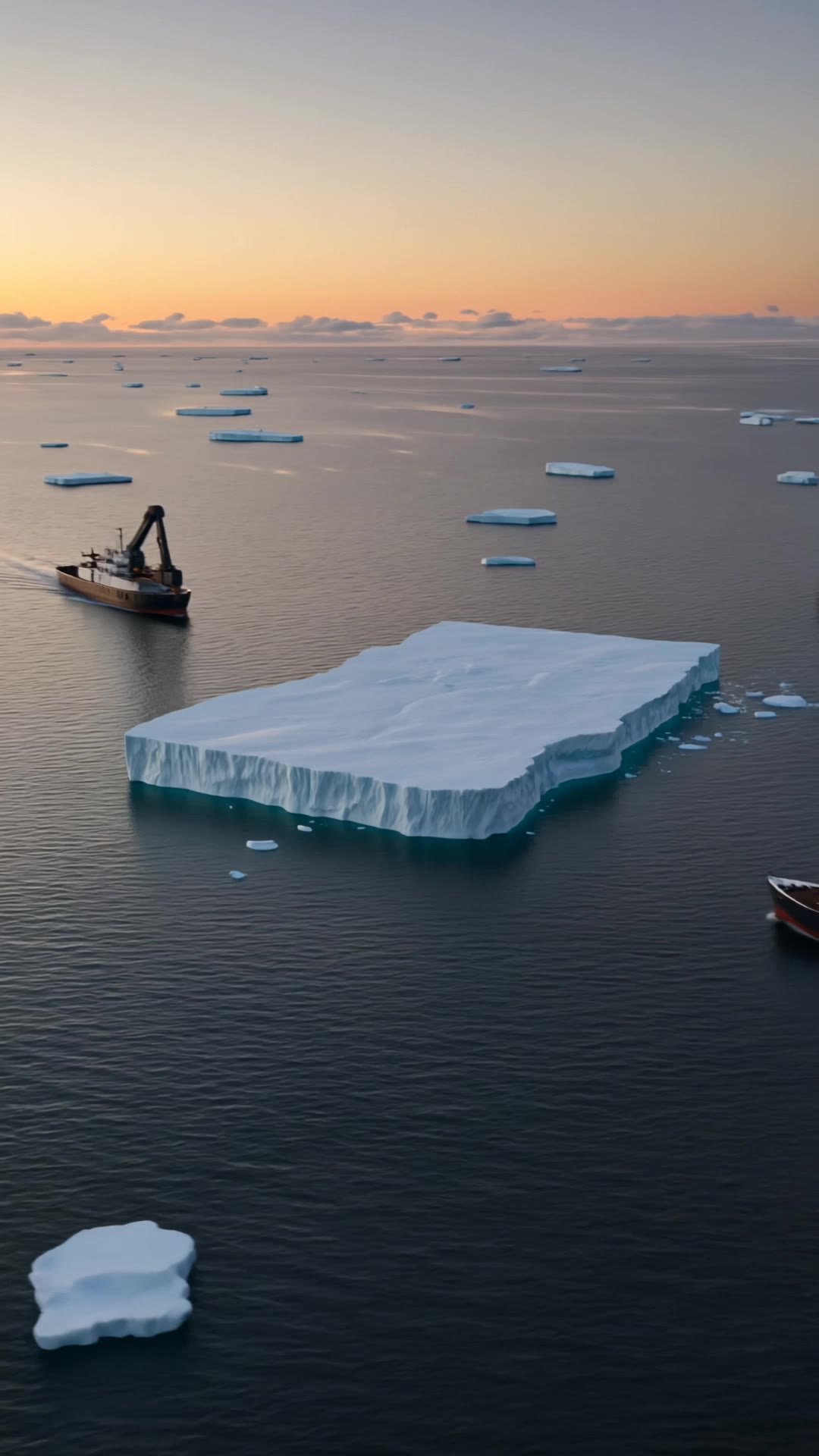 Kling AI work 312293632527990 - clip art iceberg AI video