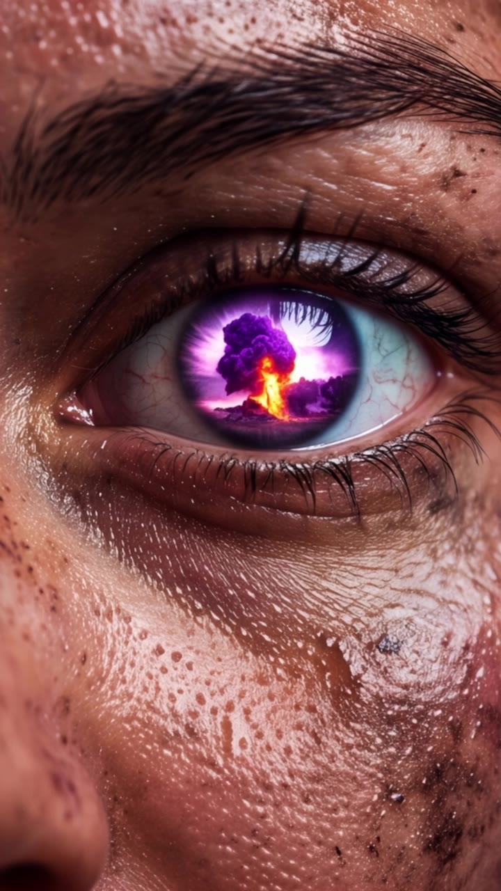 Kling AI work 315824513308182 - eye reference photo AI video