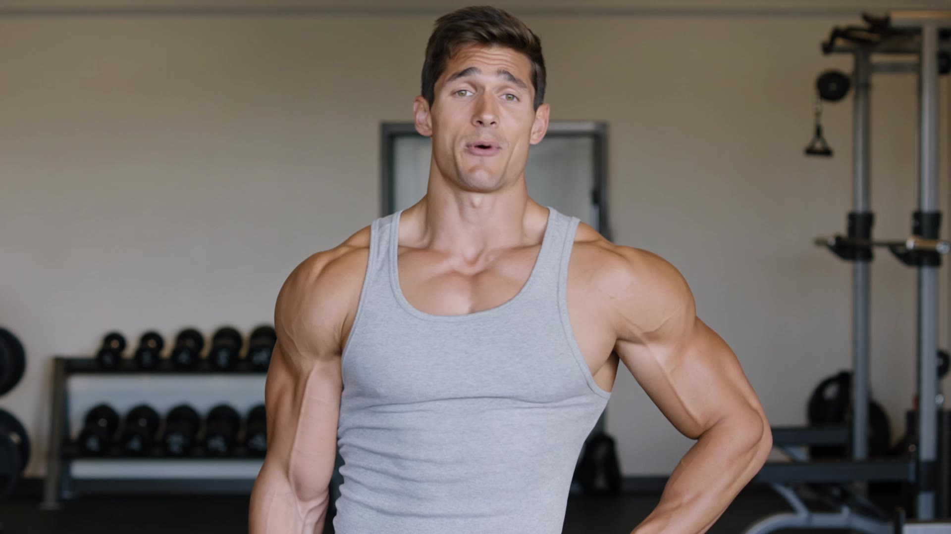 Kling AI work 315032437520044 - muscle AI video