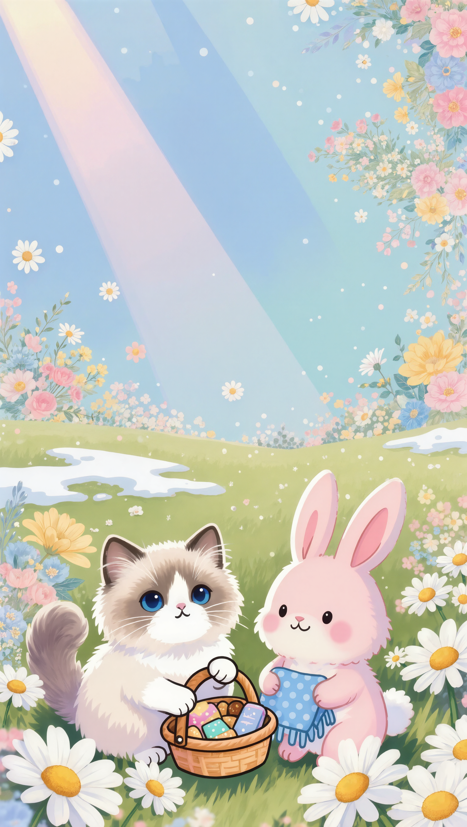 Kling AI work 308729668616511 - pastel yellow plain wallpaper AI image