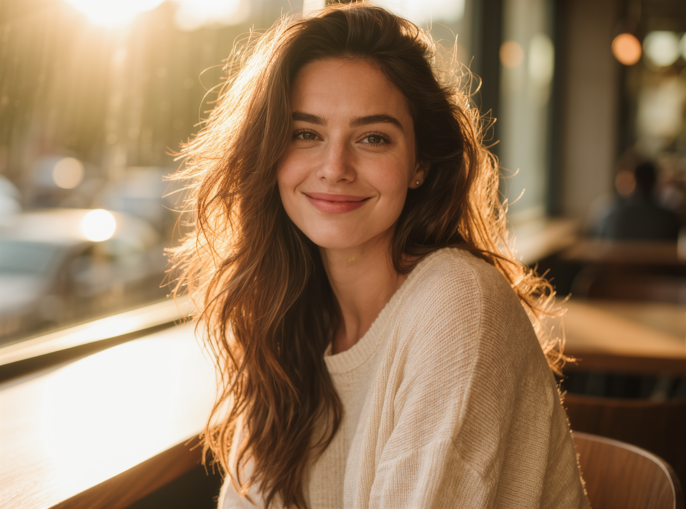 ai influencer - influencer shooting AI image
