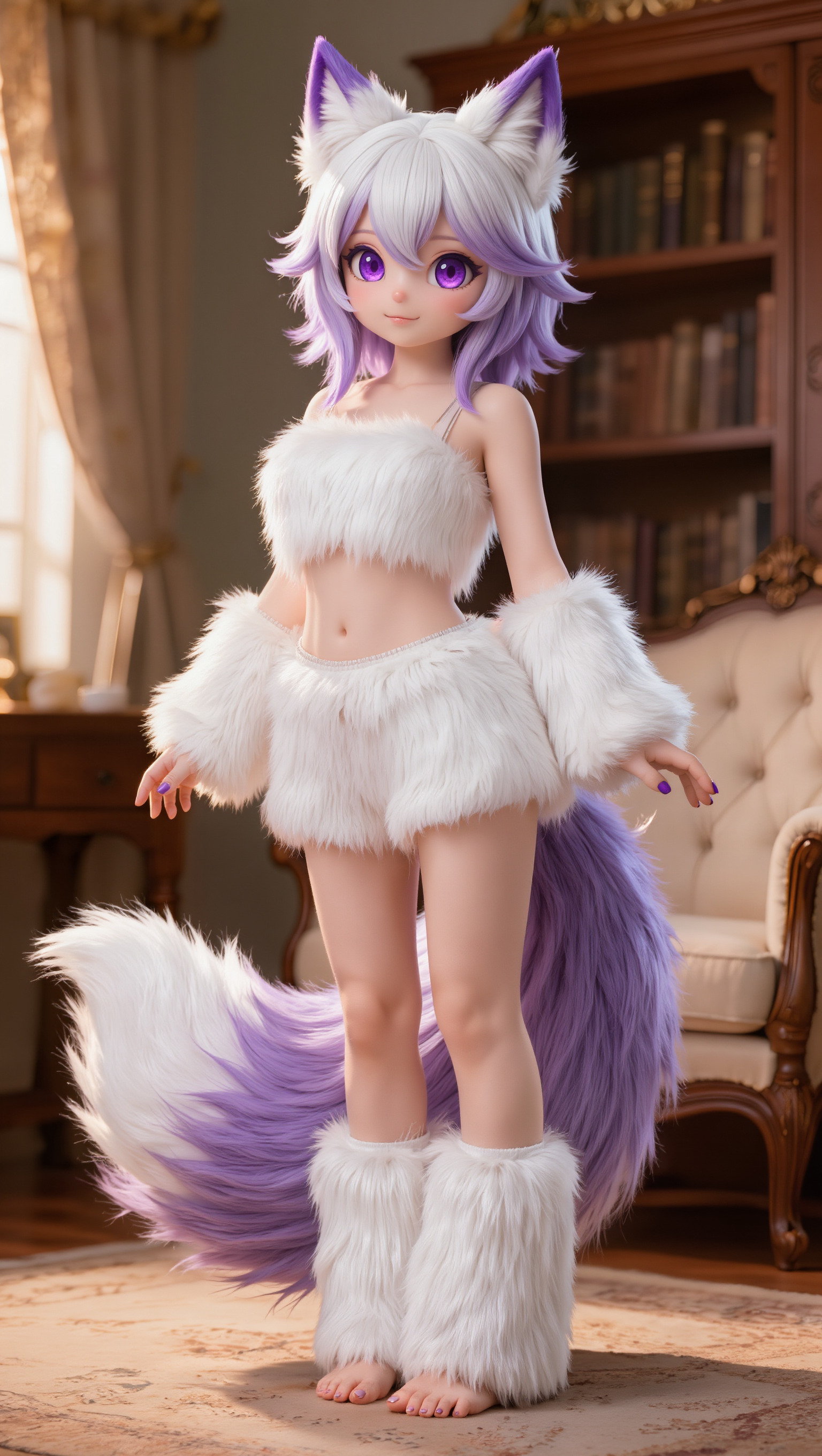 Furry girl - furry image generator AI image