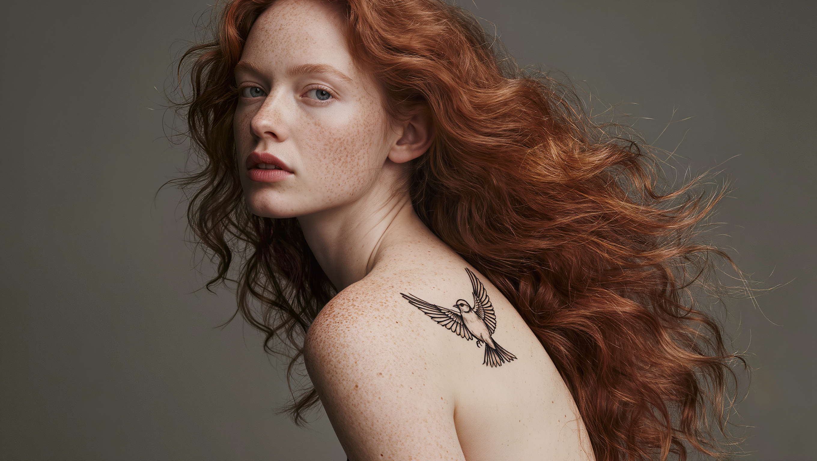 Kling AI work 306703690316847 - surreal tattoo studio AI image