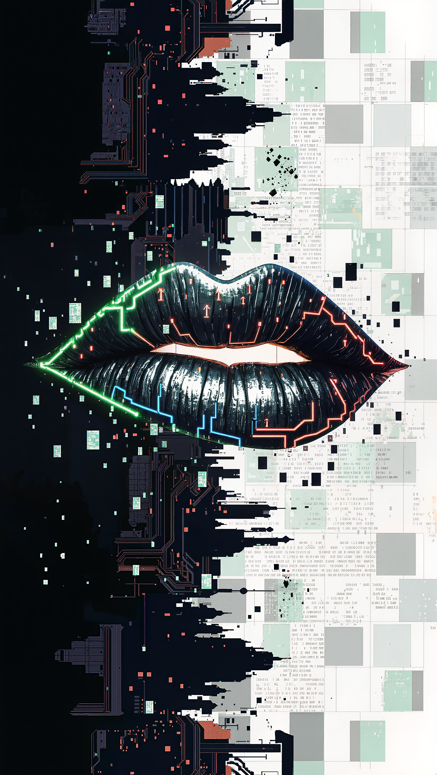 Kling AI work 307738387661911 - parted lips AI image