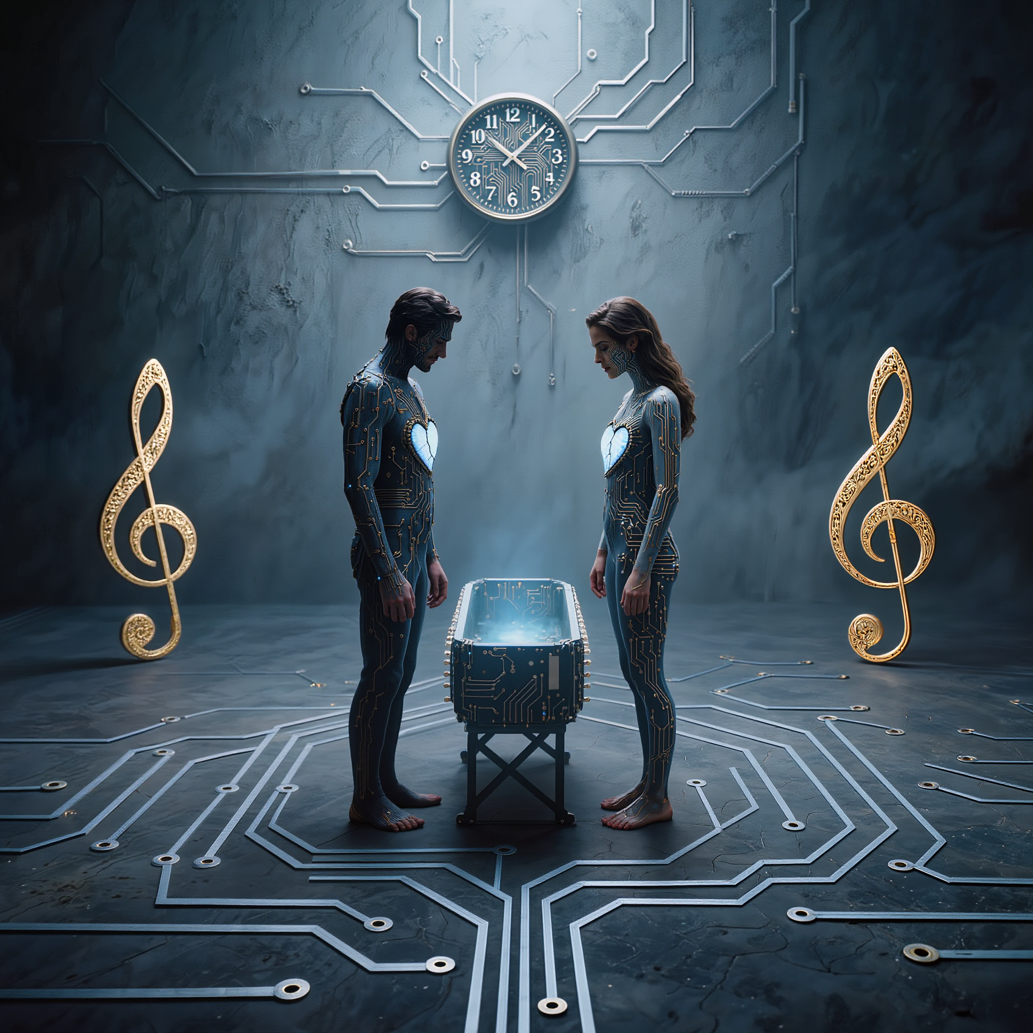 Kling AI work 308094726532236 - 2d album cover AI image