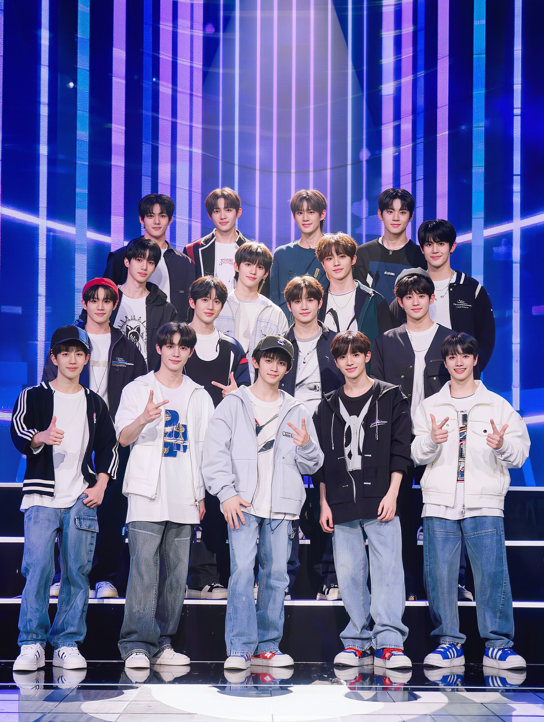 B4U Boys Korean China - korean pop outfit AI image